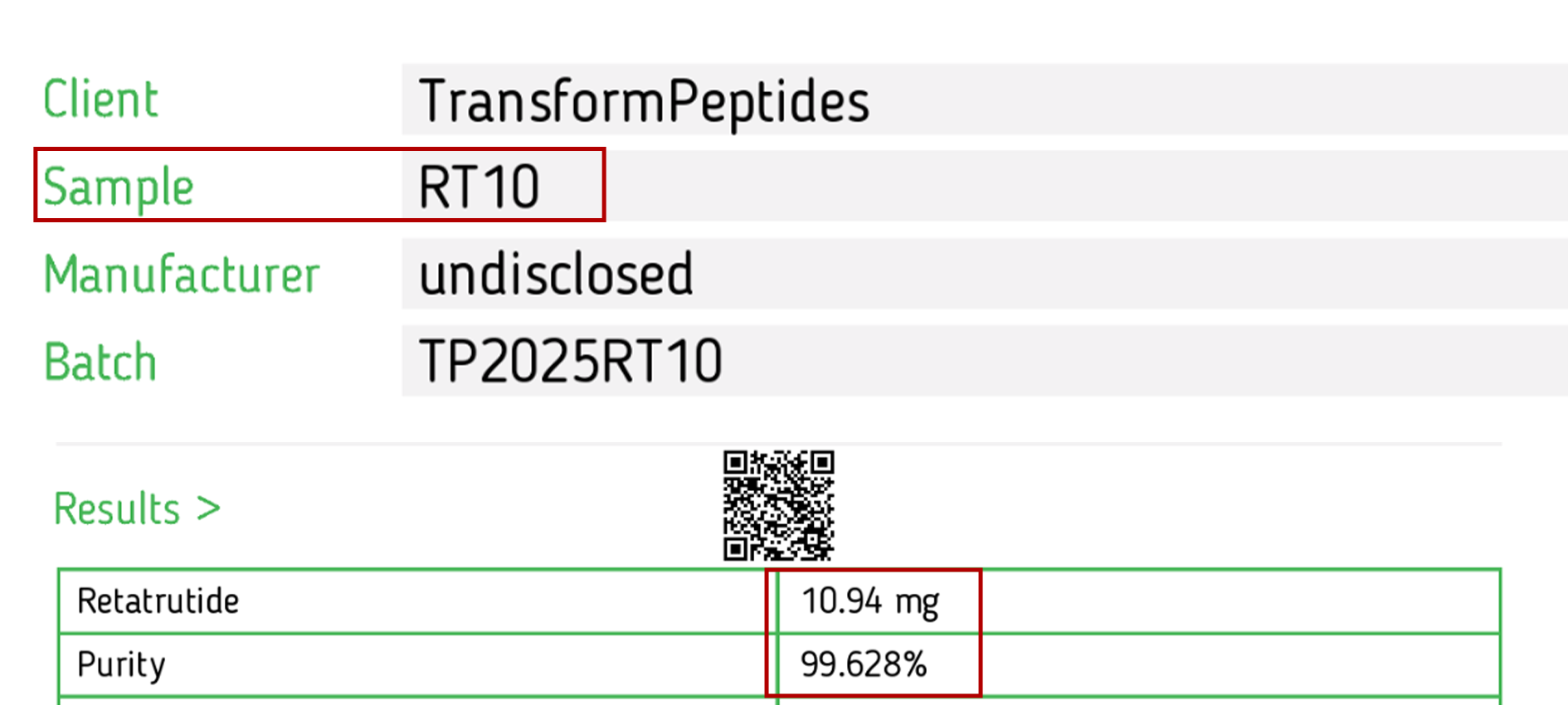 What is a Certificate of Analysis (COA) - TransformPeptides