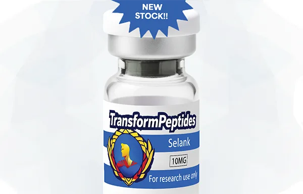 Selank - research peptide vial